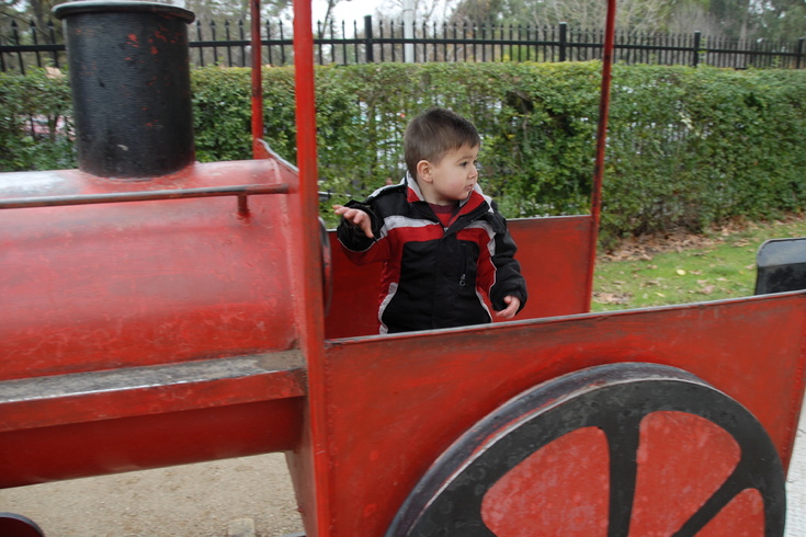 aboard the little engine that could