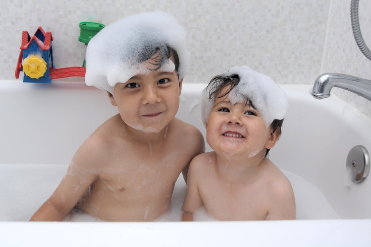 bubble hair brothers