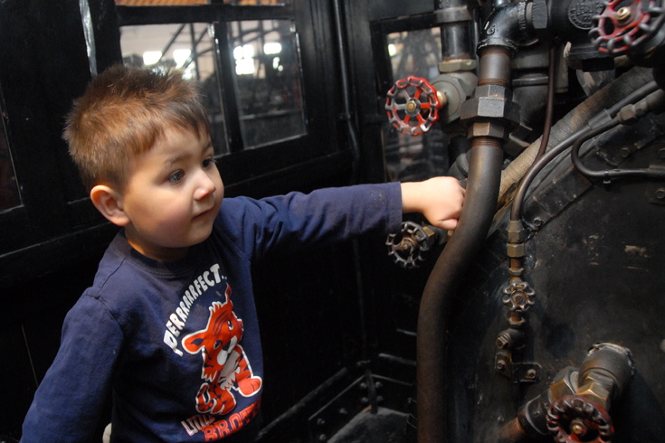 in a real steam engine