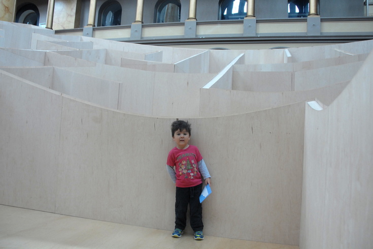 Building Museum's summer maze