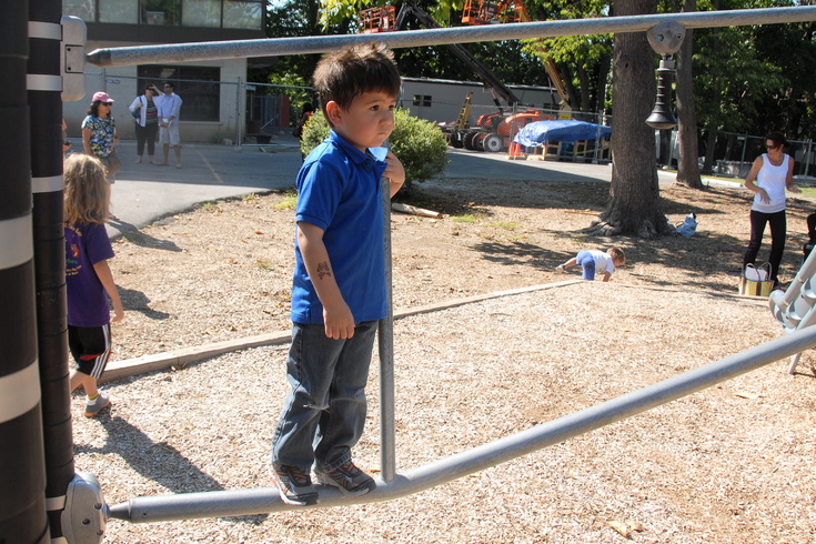 surveying playground