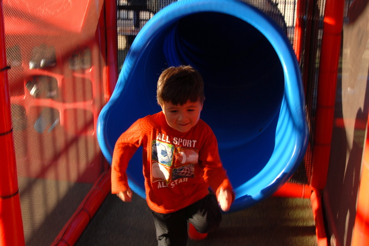 Nats park playground slide