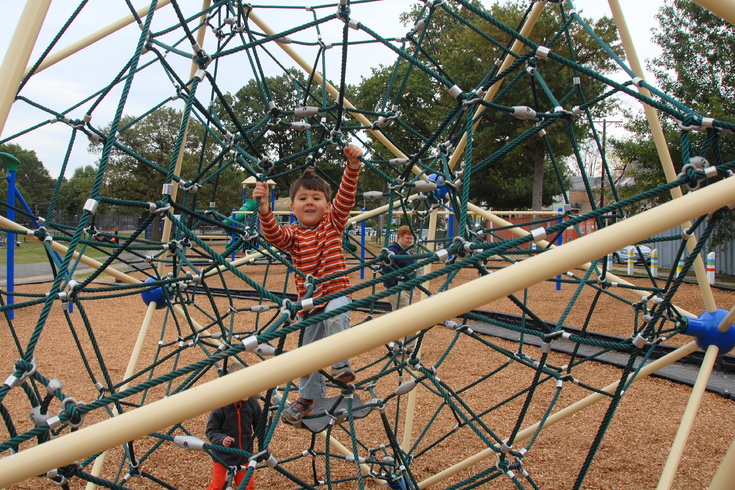 icosahedral rope climber