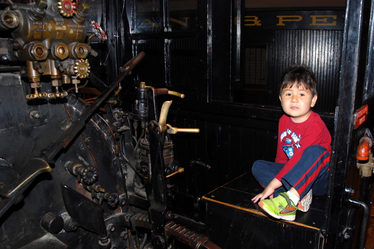 steam train engineer