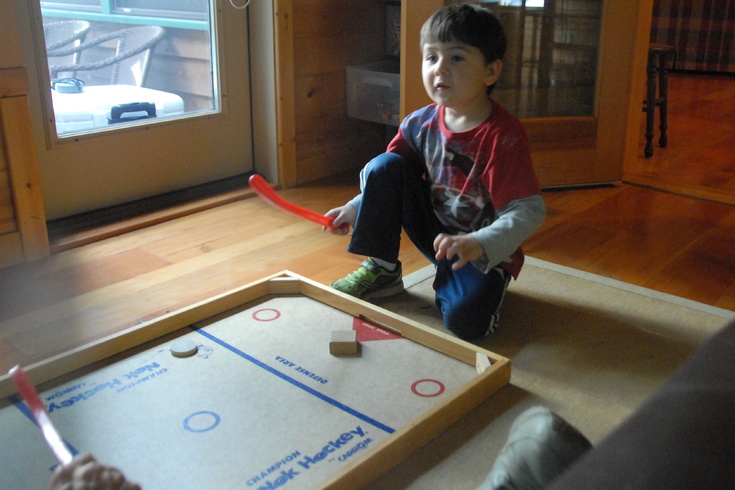 table hockey game