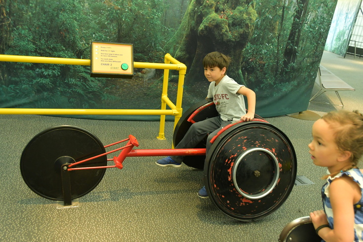 racing wheelchair simulator