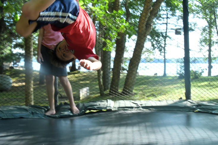trampoline flips