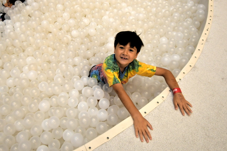 national building museum ball pool!