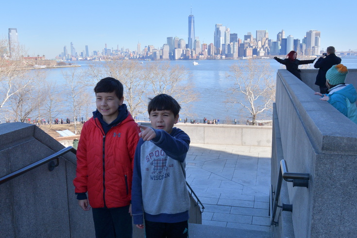 from Liberty Island