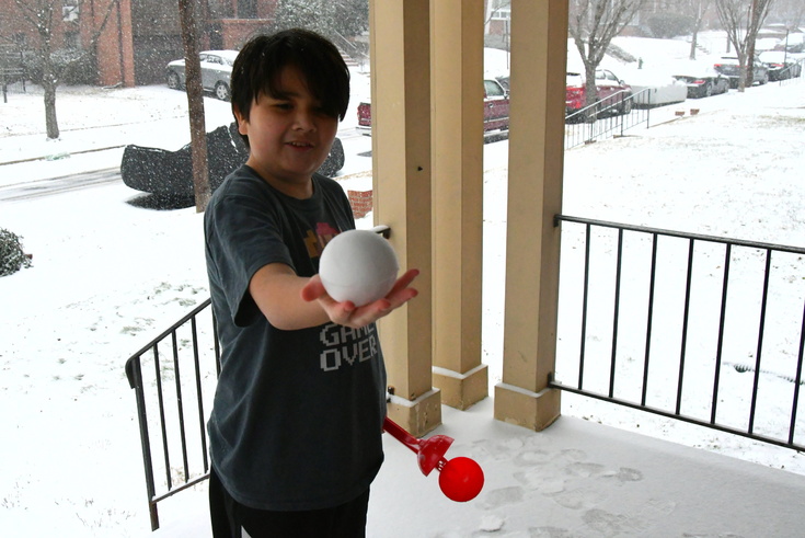 a snowball