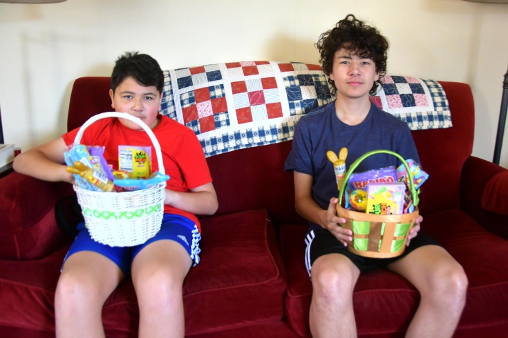 Easter baskets