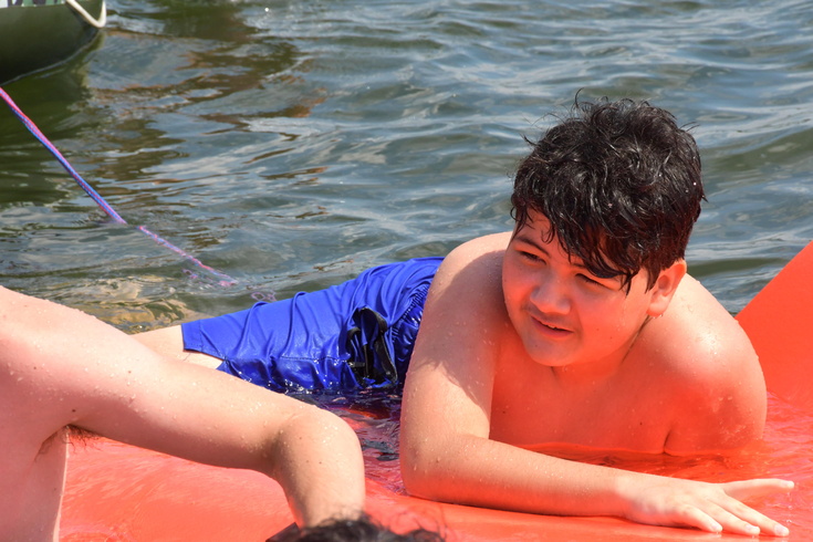 swimming raft
