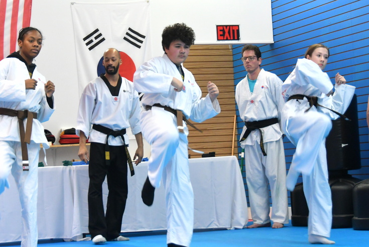 Taekwondo kick