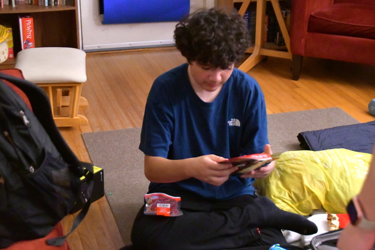 Sorting through souvenirs